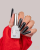 ciemny lakier saute nails