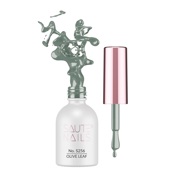 saute nails lakier oliwka
