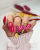 lakier hybrydowy różowy saute nails