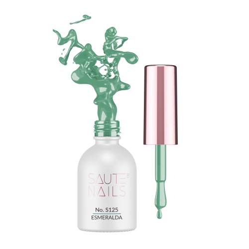 Lakier hybrydowy S125 Esmeralda Saute Nails