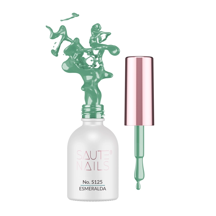 Lakier hybrydowy S125 Esmeralda Saute Nails