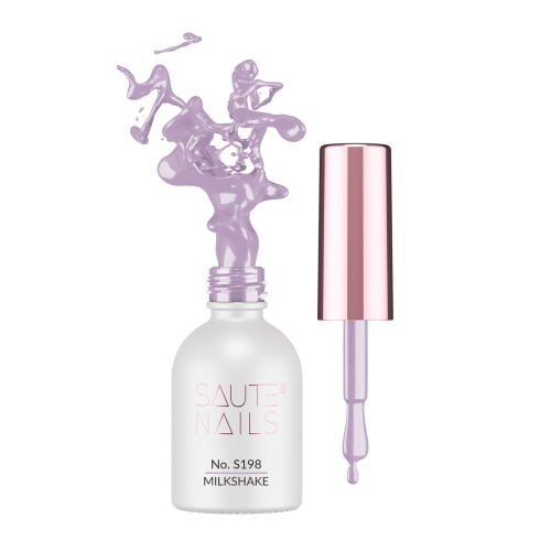 Lakier hybrydowy S198 Milkshake Saute Nails