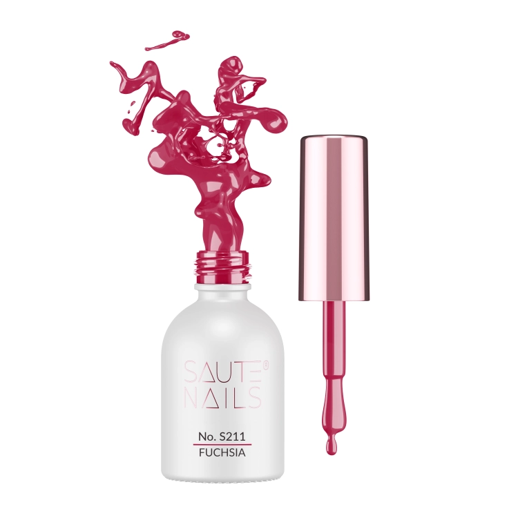 Lakier hybrydowy S211 Fuchsia Saute Nails