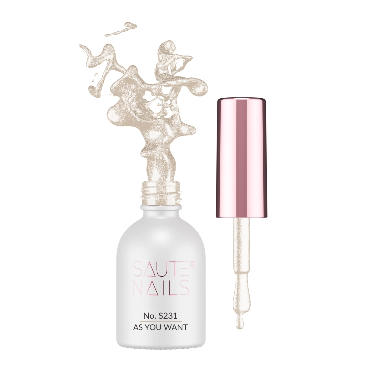 Lakier hybrydowy S231 As You Want Saute Nails