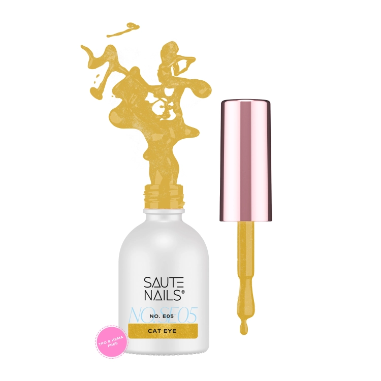 Lakier hybrydowy E05 Cat Effect Saute Nails