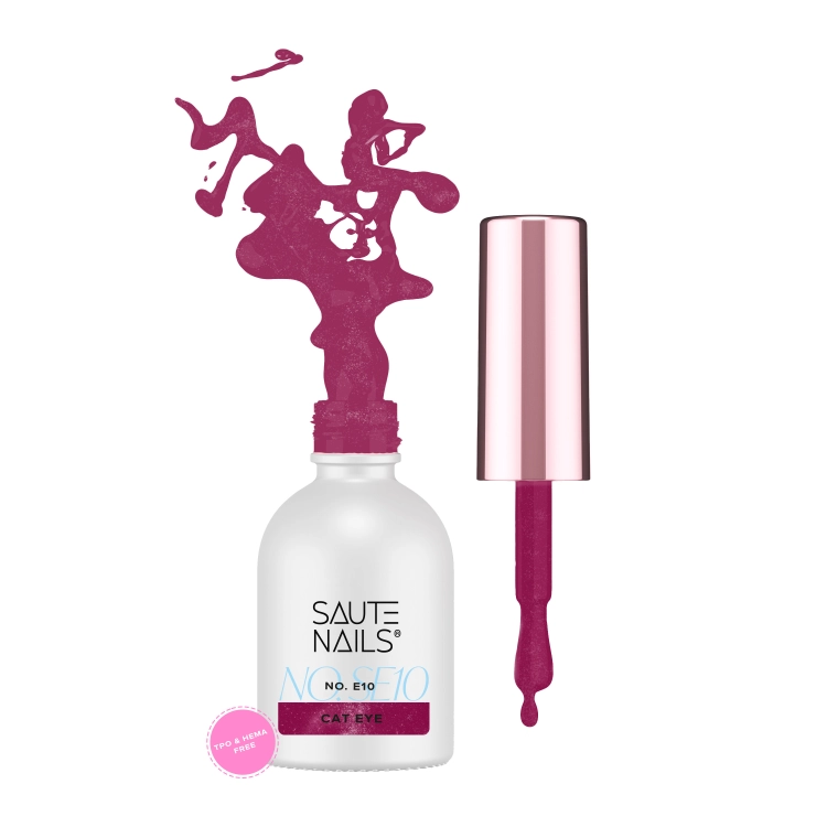 Lakier hybrydowy E10 Cat Effect Saute Nails