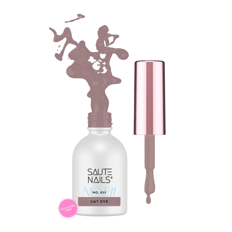 Lakier hybrydowy E11 Cat Effect Saute Nails