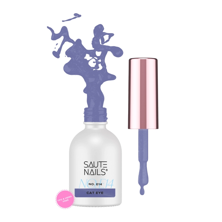 Lakier hybrydowy E14 Cat Effect Saute Nails