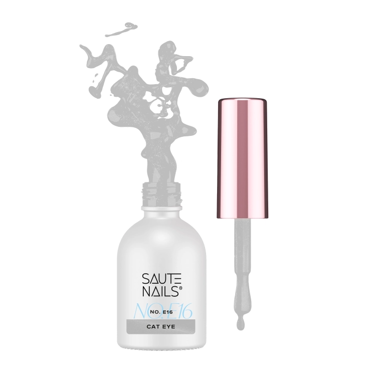 Lakier hybrydowy E16 Cat Effect Saute Nails