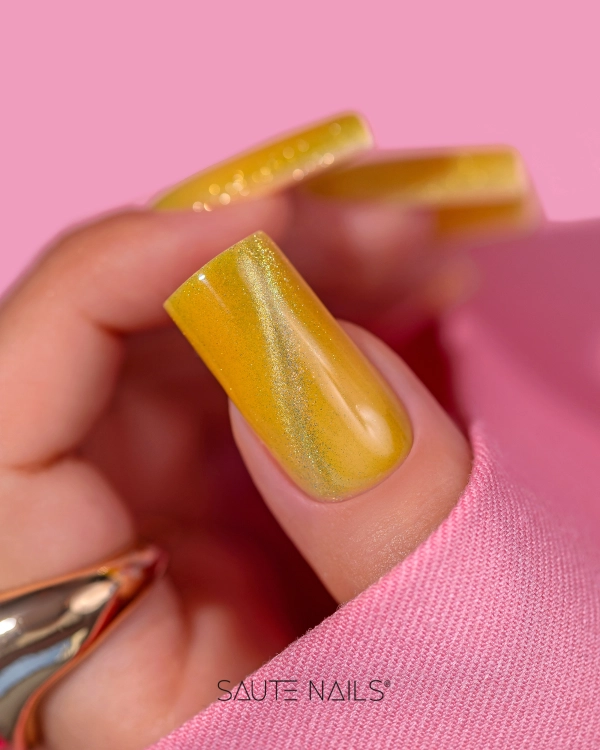 Lakier hybrydowy E05 Cat Effect Saute Nails – stylizacja