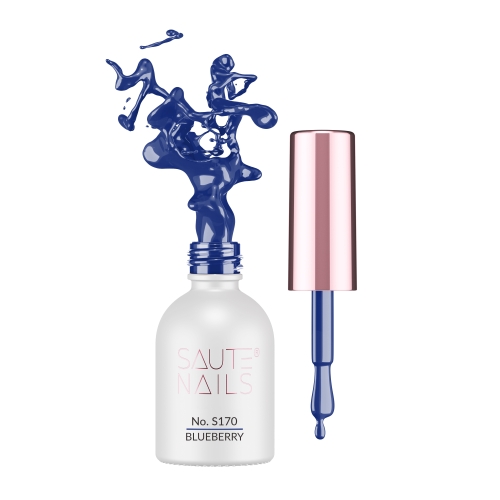 Lakier hybrydowy S170 Bluberry Saute Nails