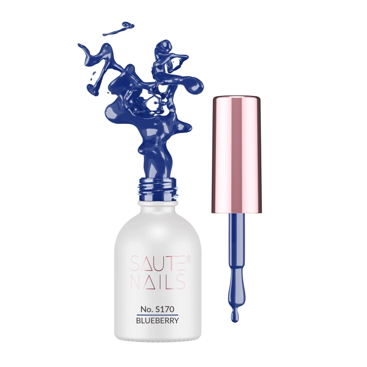 Lakier hybrydowy S170 Bluberry Saute Nails