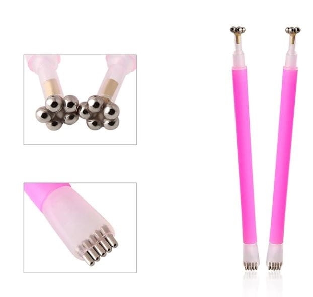 Magnes pisak KWIATEK kocie oko (cat eye)-1105