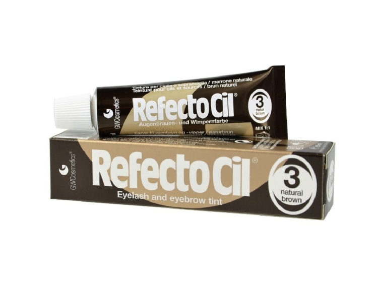 Henna brązowa do rzęs i brwi. RefectoCil 15ml-2002