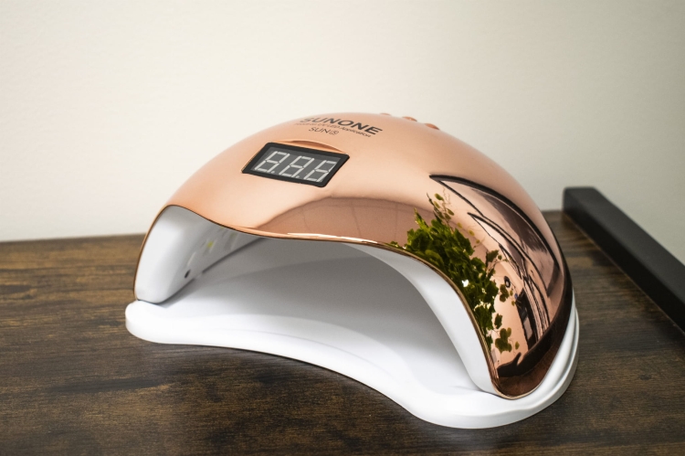 Lampa UV dual  LED SUN 5 48 W ZŁOTA-2610