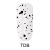 Top Dot Black 8ml (Top No Wipe)-3368