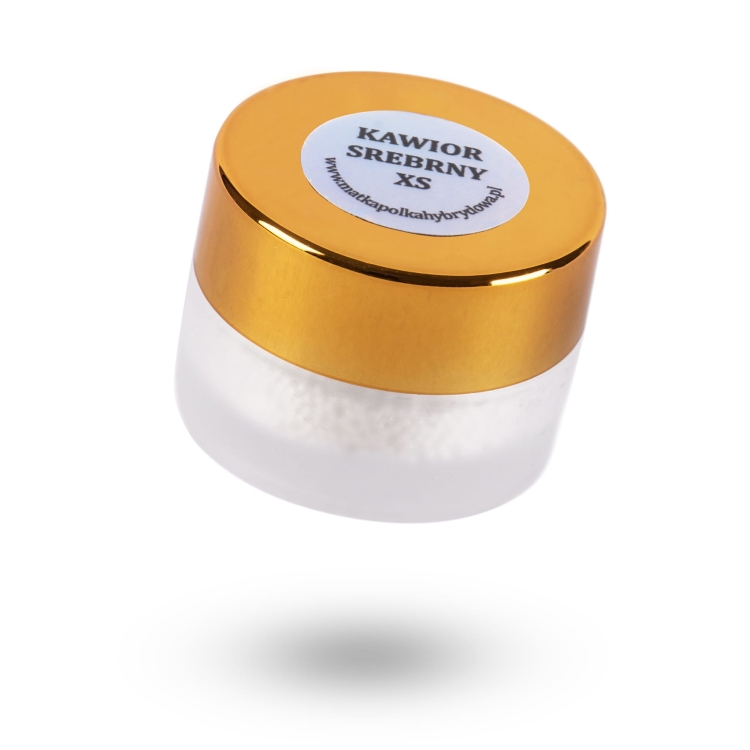 Kawior do zdobień SREBRNY rozm. XS-3016