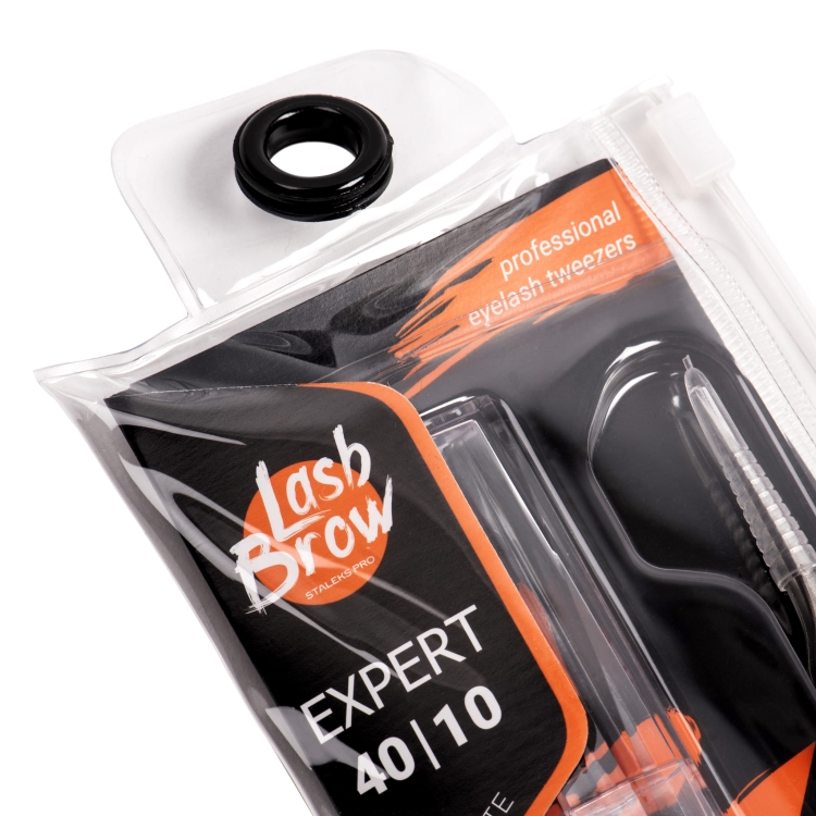 Pęseta profesjonalna do rzęs Staleks Pro 40typ10 fot.cc.jpg