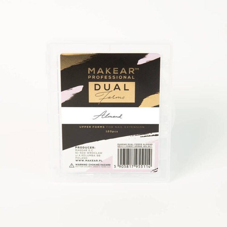 MAKEAR Dual Forms Almond - formy górne 120szt.-4497