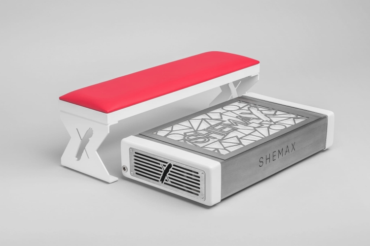 Podpórka pod dłoń LUXURY - red Shemax-4537