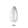 Lakier hybrydowy 915 Moonlight Disco White Lady-5009