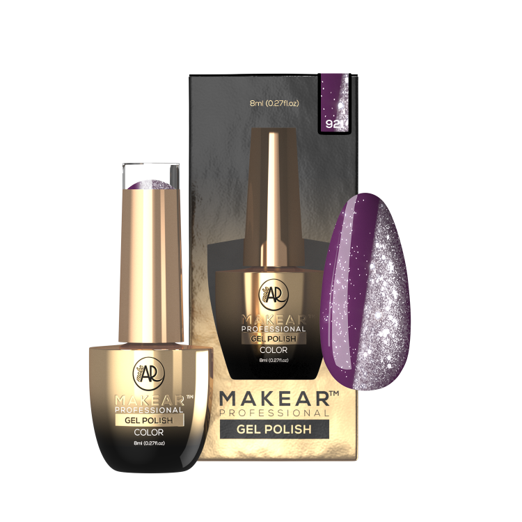 Lakier hybrydowy 921 Moonlight Disco Purple Dragon-5022