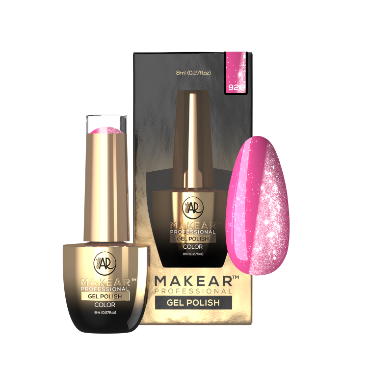 Lakier hybrydowy 926 Moonlight Disco Shot Pink-5032