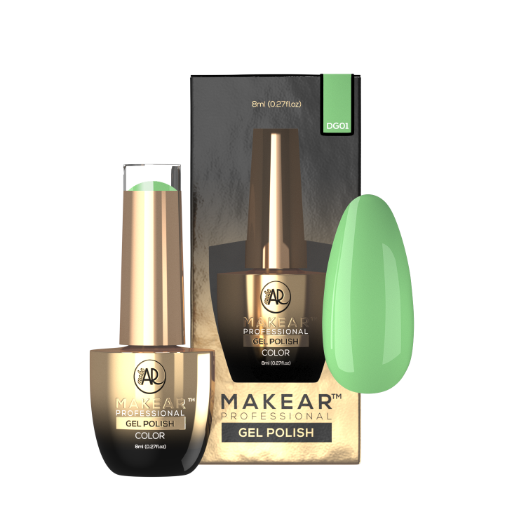 Lakier hybrydowy Glow in Dark DG01 Green Dream-5087