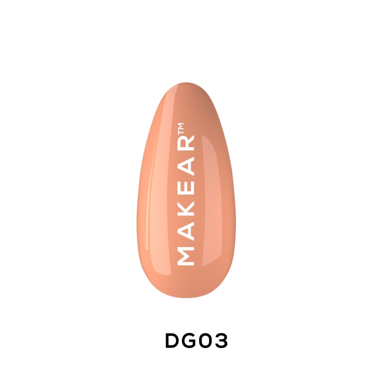 Lakier hybrydowy Glow in Dark DG03 French Orange-5090