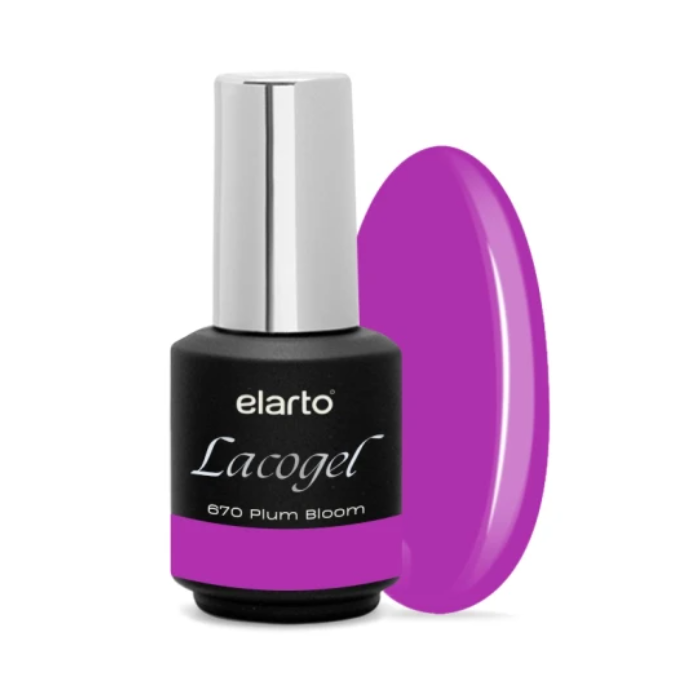 Lakier hybrydowy Lacogel 670 7ml Elarto