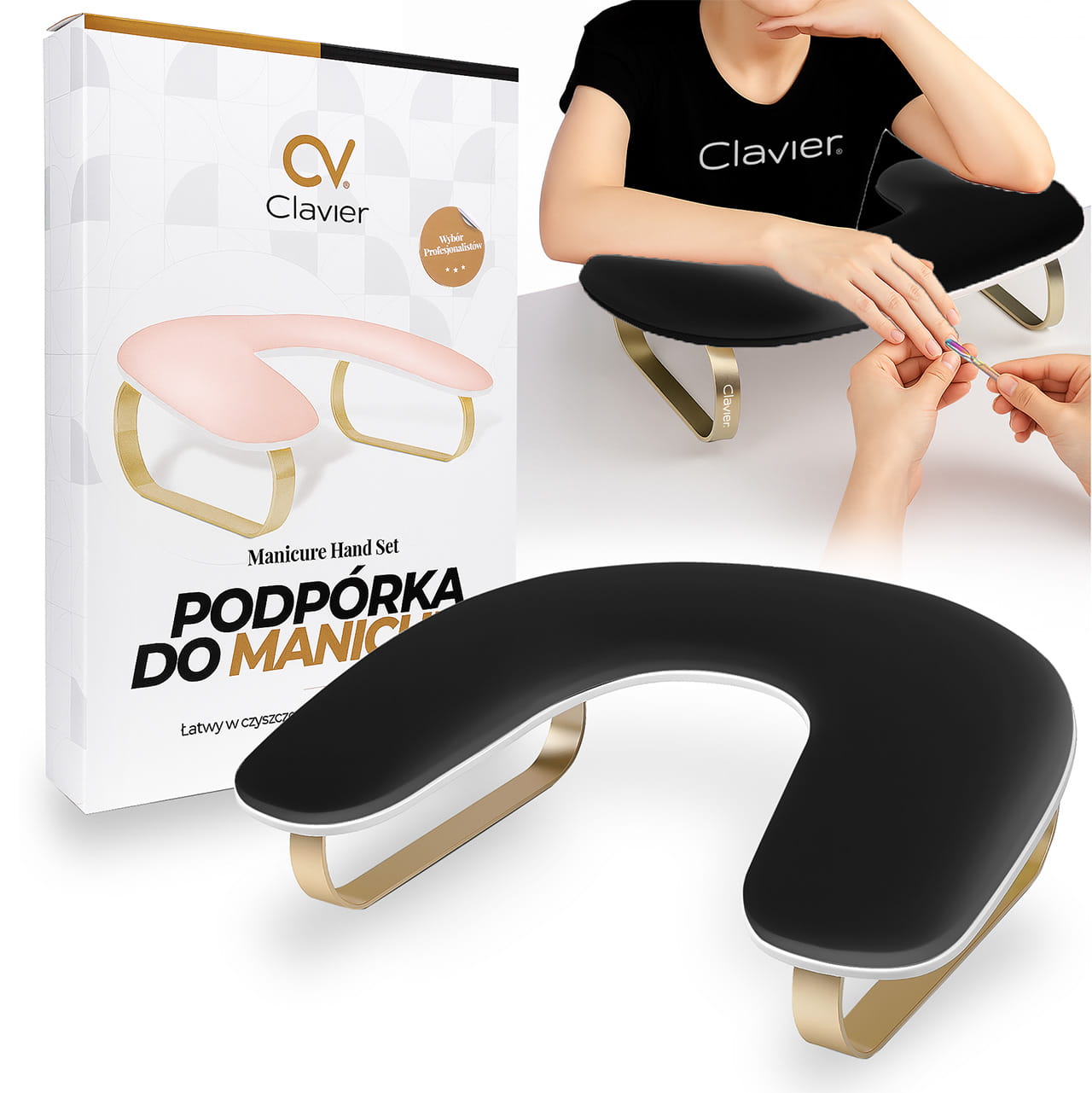 Podpórka owal Black-Gold