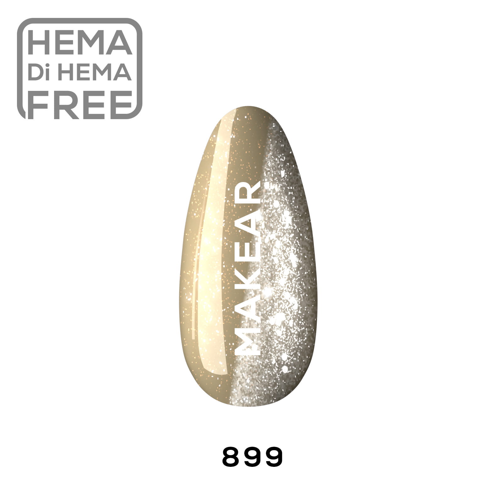 Lakier hybrydowy 899 Makear