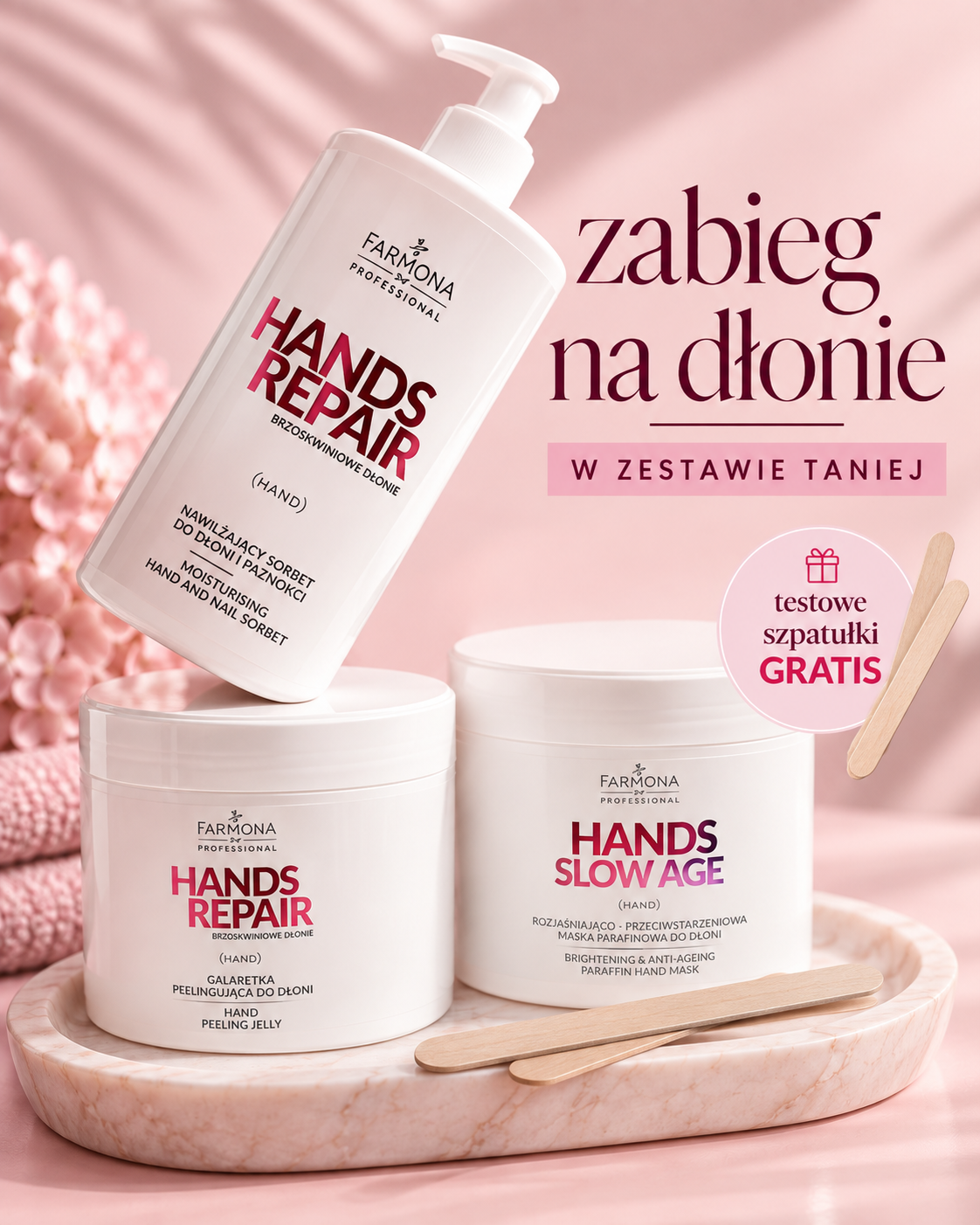 Zabieg na dłonie