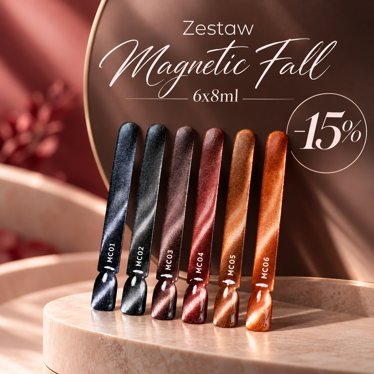 zestaw lakierów makear